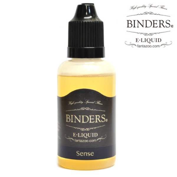 画像1: 【国産】 BINDERS - E-LIQUID （ビンダース・センス）【電子タバコ／電子シーシャ／VAPE用・補充リキッド】 (1)