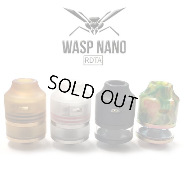 画像1: Oumier - Wasp Nano RDTA【中〜上級者向け・電子タバコ／VAPEアトマイザー】 (1)