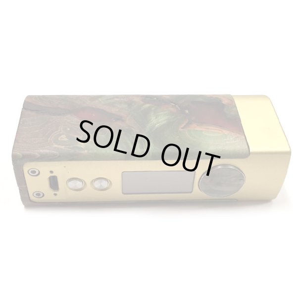 画像3: Woody Vapes  - Stabilized Wood SIII MOD（ゴールド × グリーン）【温度管理機能・アップデート機能付き・電子タバコ／VAPE】 (3)