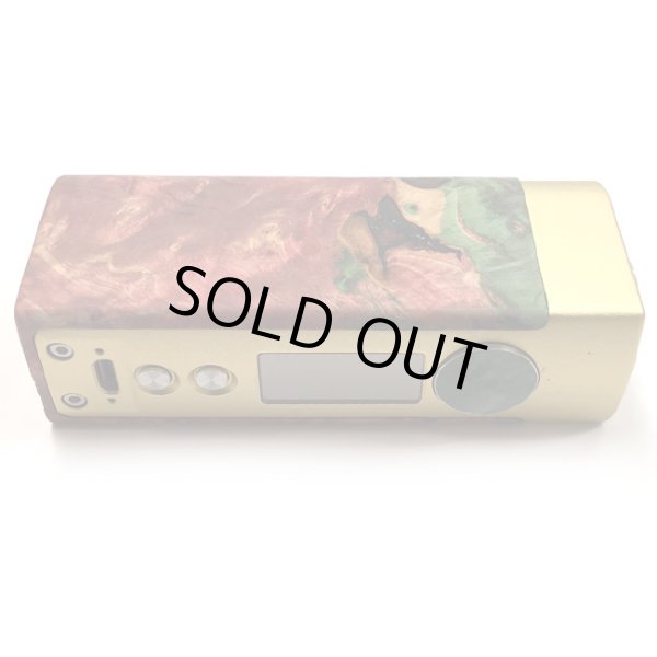 画像4: Woody Vapes  - Stabilized Wood SIII MOD(ゴールド × ブラウン)【温度管理機能・アップデート機能付き・電子タバコ/VAPE】 (4)