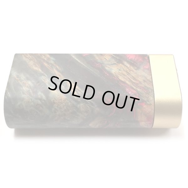 画像3: Woody Vapes  - Stabilized Wood SIII MOD（ゴールド × レッド × グリーン）【温度管理機能・アップデート機能付き・電子タバコ／VAPE】 (3)