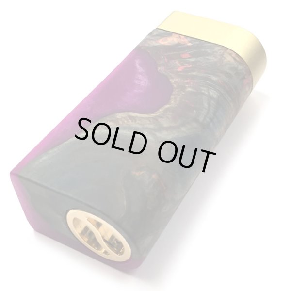 画像4: Woody Vapes  - Stabilized Wood SIII MOD(ゴールド × パープル × グリーン)【温度管理機能・アップデート機能付き・電子タバコ/VAPE】 (4)