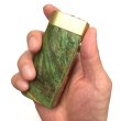 画像8: Woody Vapes  - Stabilized Wood SIII MOD（ゴールド × グリーン）【温度管理機能・アップデート機能付き・電子タバコ／VAPE】 (8)