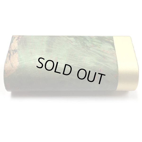 画像4: Woody Vapes  - Stabilized Wood SIII MOD(ゴールド × グリーン)【温度管理機能・アップデート機能付き・電子タバコ/VAPE】 (4)