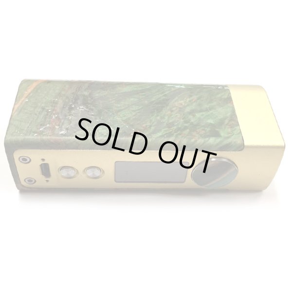 画像3: Woody Vapes  - Stabilized Wood SIII MOD(ゴールド × グリーン)【温度管理機能・アップデート機能付き・電子タバコ/VAPE】 (3)