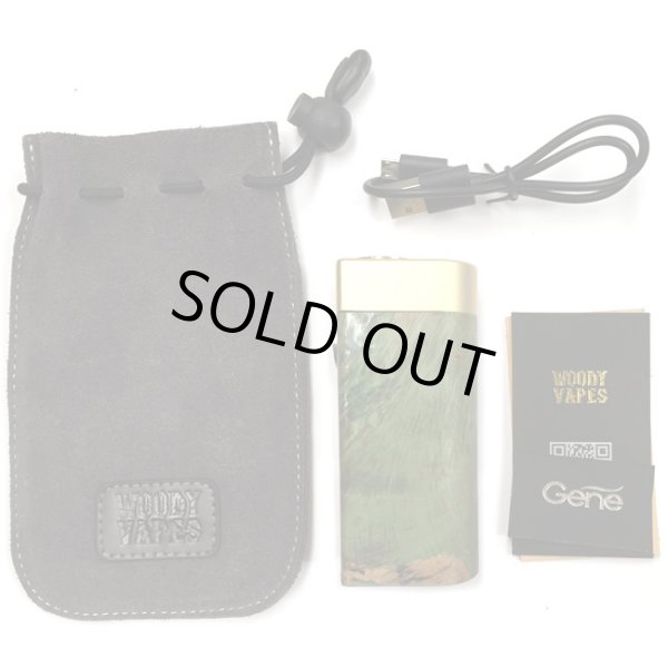 画像9: Woody Vapes  - Stabilized Wood SIII MOD(ゴールド × グリーン)【温度管理機能・アップデート機能付き・電子タバコ/VAPE】 (9)