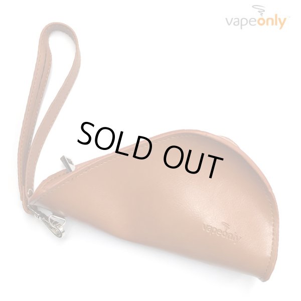 画像1: VAPE ONLY - 電子タバコ収納レザーポーチ・ストラップ付き (1)