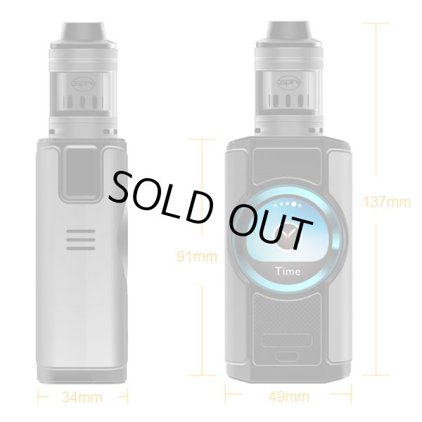 画像3: Aspire  - DYNAMO Kit 【温度管理機能付き・電子タバコ／VAPEスターターキット】 (3)