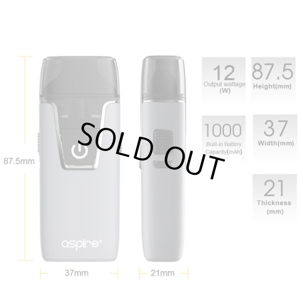 画像4: Aspire - Nautilus AIO 【初心者おすすめ・電子タバコ／VAPEスターターキット】 (4)