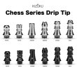 画像1: KIZOKU - チェスシリーズ510ドリップチップ (1)