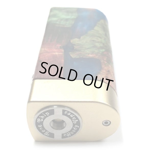 画像5: Woody Vapes  - Stabilized Wood SIII MOD（ゴールド × ミックス）【温度管理機能・アップデート機能付き・電子タバコ／VAPE】 (5)