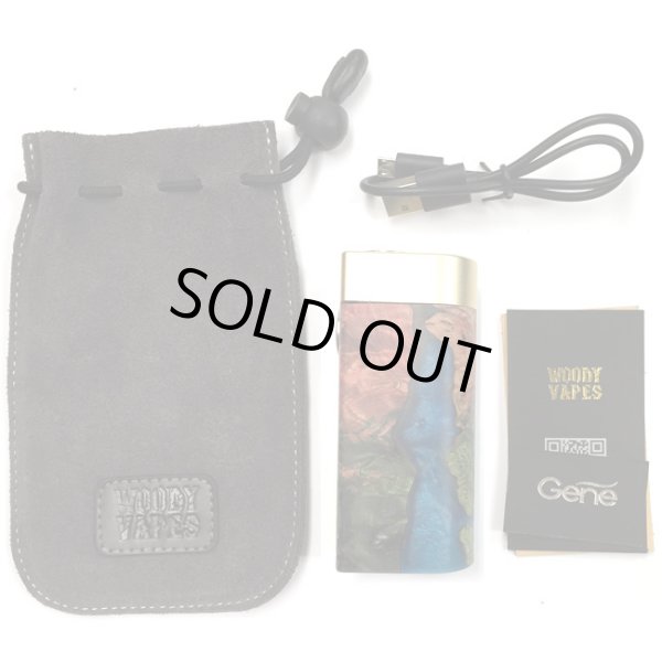 画像9: Woody Vapes  - Stabilized Wood SIII MOD（ゴールド × ミックス）【温度管理機能・アップデート機能付き・電子タバコ／VAPE】 (9)