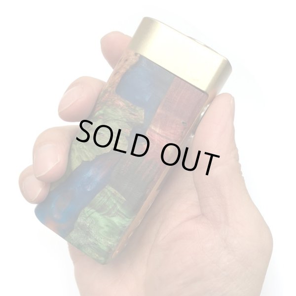 画像8: Woody Vapes  - Stabilized Wood SIII MOD（ゴールド × ミックス）【温度管理機能・アップデート機能付き・電子タバコ／VAPE】 (8)