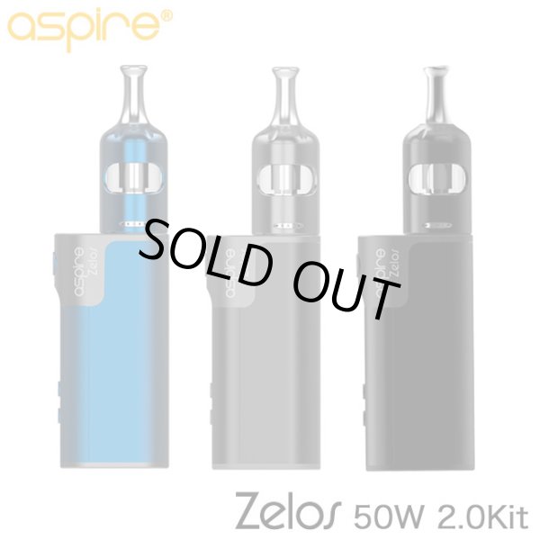 画像1: Aspire  - Zelos 50W 2.0 Kit 【温度管理機能付き・電子タバコ／VAPEスターターキット】 (1)