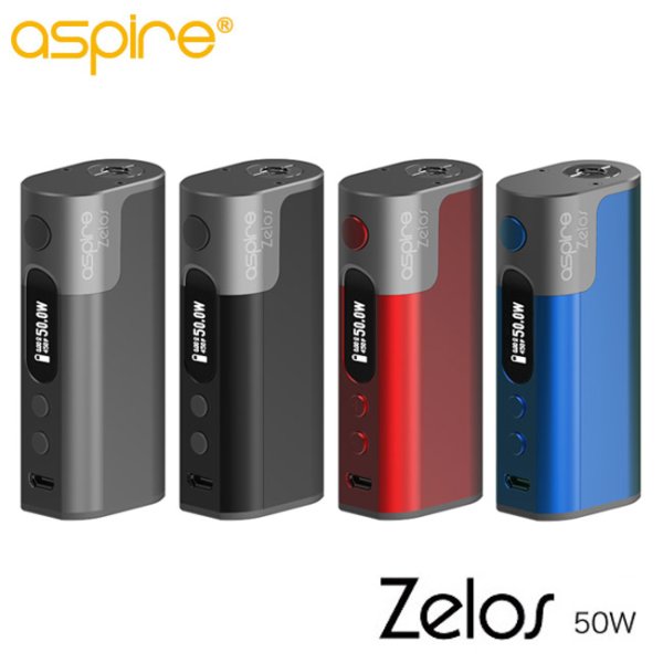 画像1: Aspire  - Zelos 50W Battery【温度管理機能付き・電子タバコ／VAPE】 (1)