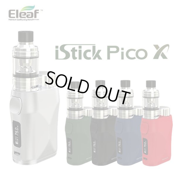 画像1: Eleaf - iStick Pico X Kit （アイスティック ピコ エックス） 【温度管理機能・アップデート機能付き・電子タバコ／VAPEスターターキット】 (1)