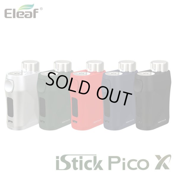 画像1: Eleaf - iStick Pico X MOD（アイスティック ピコ エックス） 【温度管理機能・アップデート機能付き・電子タバコ／VAPE】 (1)