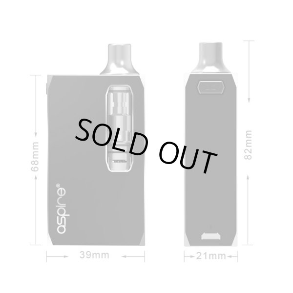 画像3: Aspire  - K1 Stealth Kit  【初心者おすすめ／電子タバコ／VAPEスターターキット】 (3)