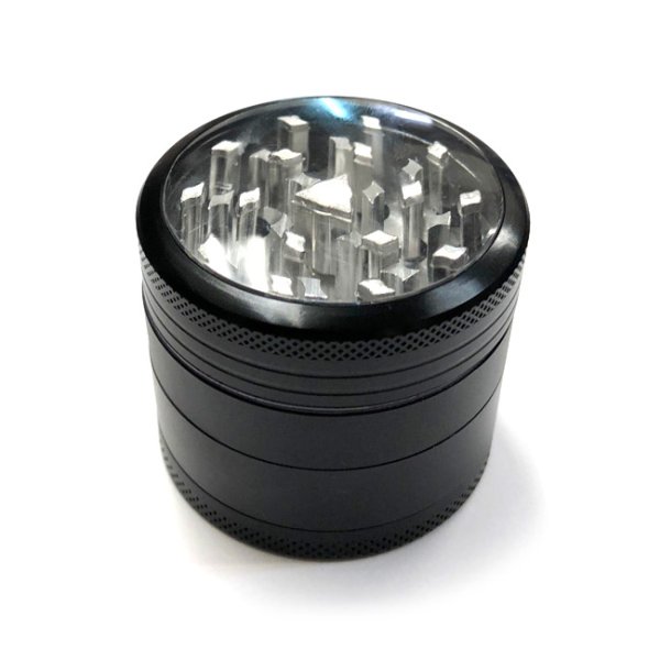 画像3: 4pc Clear Top  Grinder クリアキャップ アルミグラインダー φ50mm (3)