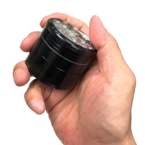画像5: 4pc Clear Top  Grinder クリアキャップ アルミグラインダー φ50mm (5)