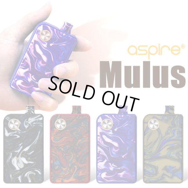 画像1: Aspire  - Mulus  【初心者おすすめ／味重視／電子タバコ／VAPEスターターキット】 (1)