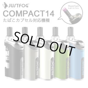 画像: JUSTFOG  - Compact14 Kit  【たばこカプセル対応／電子タバコ ・ VAPEスターターキット】