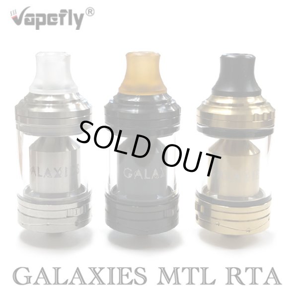 画像1: Vapefly - Galaxies MTL RTA 【中〜上級者向け・電子タバコ／VAPEアトマイザー】 (1)