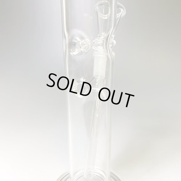 画像3: パイレックス製・アイスガラスボング ストレート　26cm (3)