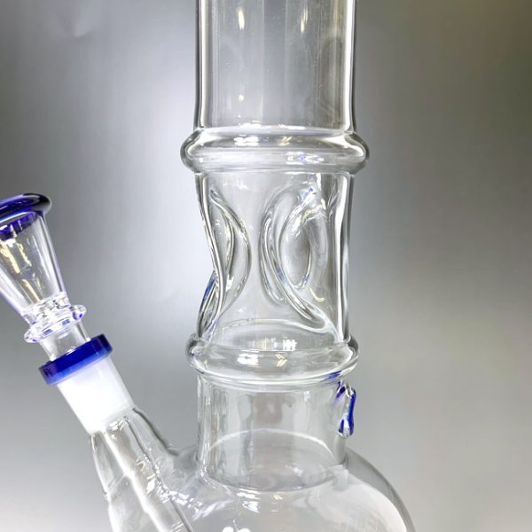 画像7: Ice Edge Glass Bong アイスエッジガラスボング 34cm (7)