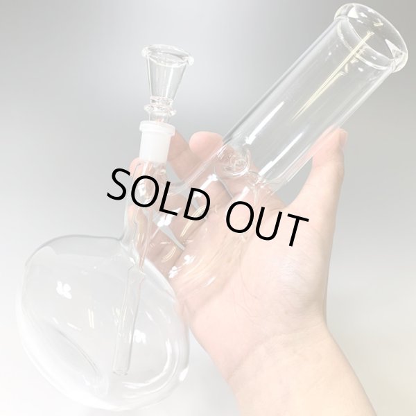 画像5: パイレックス製・アイスガラスボング「アイシングバブル」　26cm (5)