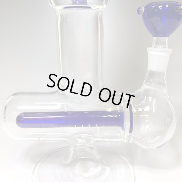 画像4: 多層パーコレーター式・アイスガラスボング「アイスサイドスリットツリー&ドーム」　48cm (4)