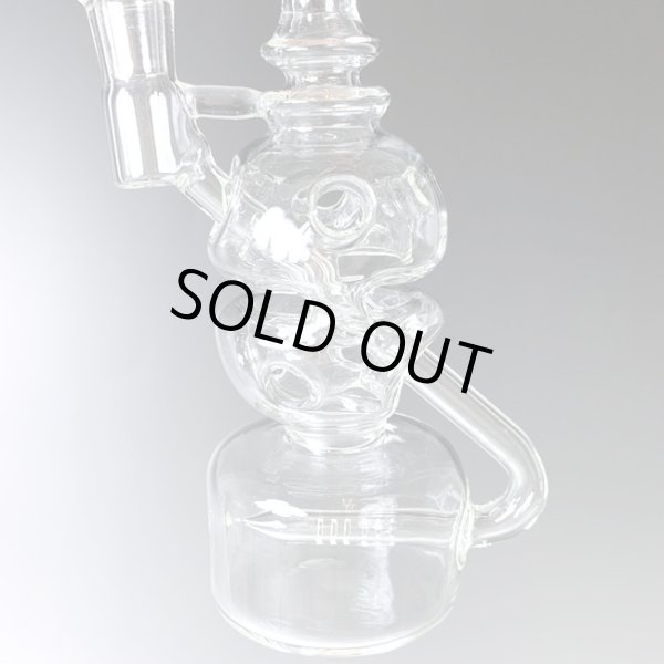 画像3: アイスガラスボング リサイクラー　22cm (3)