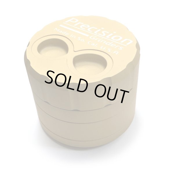 画像4: Precision Grinders - 4ピース エクストララージ アルミグラインダー φ72mm (4)