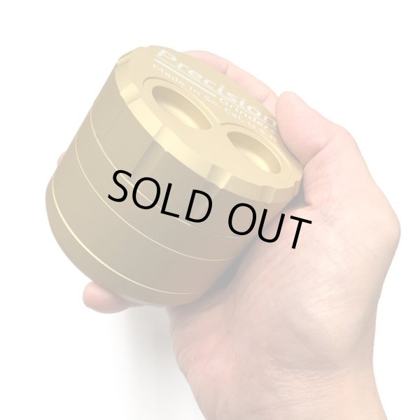 画像6: Precision Grinders - 4ピース エクストララージ アルミグラインダー φ72mm (6)