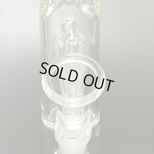 画像2: アイスガラスボング「ストレート ツリーアイス」26cm (2)