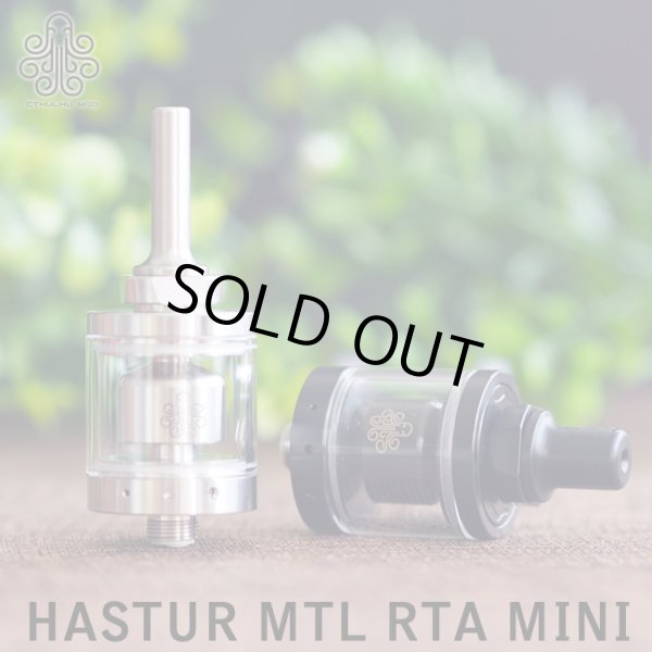 画像1: Cthulhu MOD - HASTUR MTL RTA MINI  【中〜上級者向け・電子タバコ／VAPEアトマイザー】 (1)