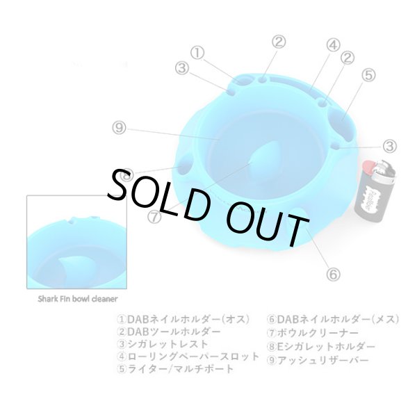 画像10: PieceMaker Kashed Silicone Ashtray 耐熱シリコンアッシュトレイ 灰皿 (10)