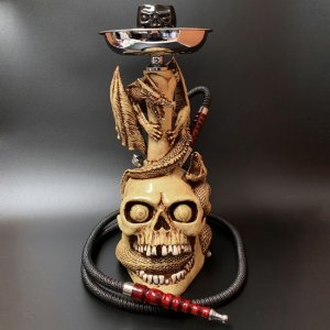 画像: 17" Dark Soul Hookah 【 日本語説明書付き　／ シーシャ用 フーカー 水パイプ 】