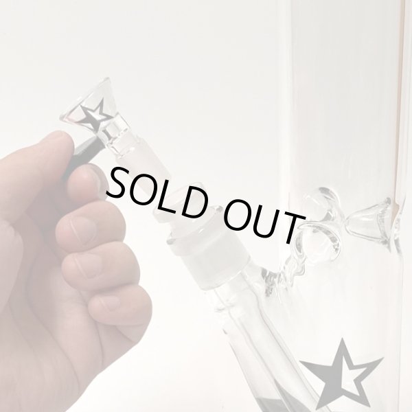 画像4: Famous X - 12inch Straight Water Pipe ガラスボング (4)