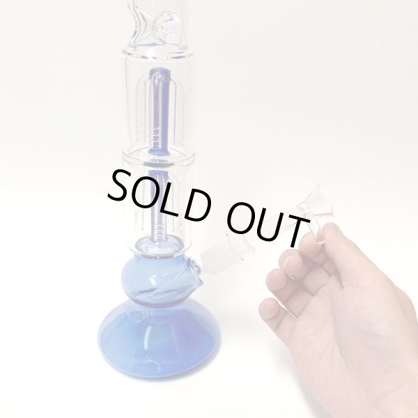 画像7: パーコレーター3層式・アイスガラスボング33cm (7)
