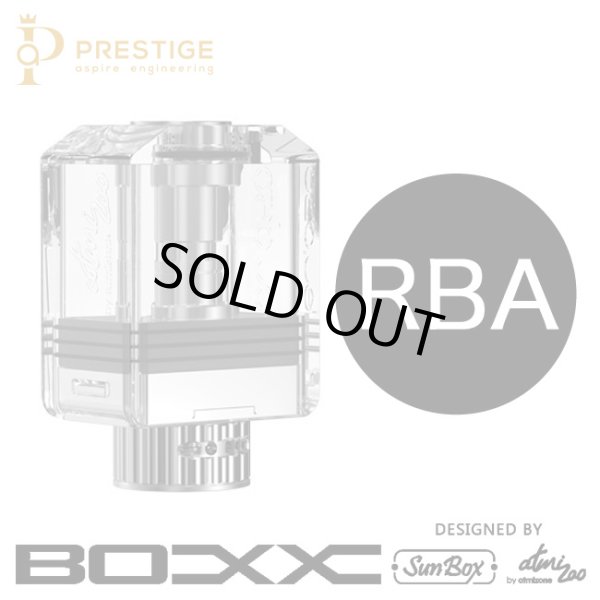 画像1: PRESTIGE Aspire × Sunbox × Atmizoo - BOXX  専用 Qbix RBA Pod  1個入り (1)