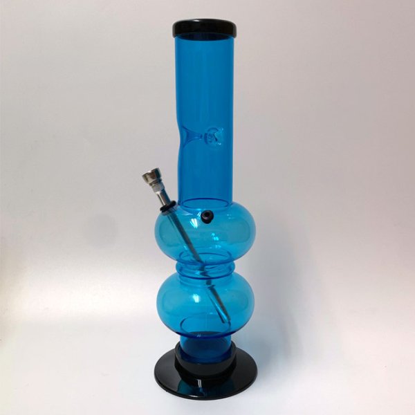 画像3: アクリルアイスボング 「ダブルバブルピンチ」 31cm (3)