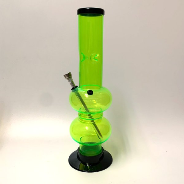 画像6: アクリルアイスボング 「ダブルバブルピンチ」 31cm (6)