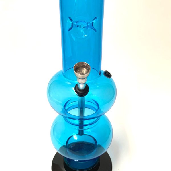 画像7: アクリルアイスボング 「ダブルバブルピンチ」 31cm (7)