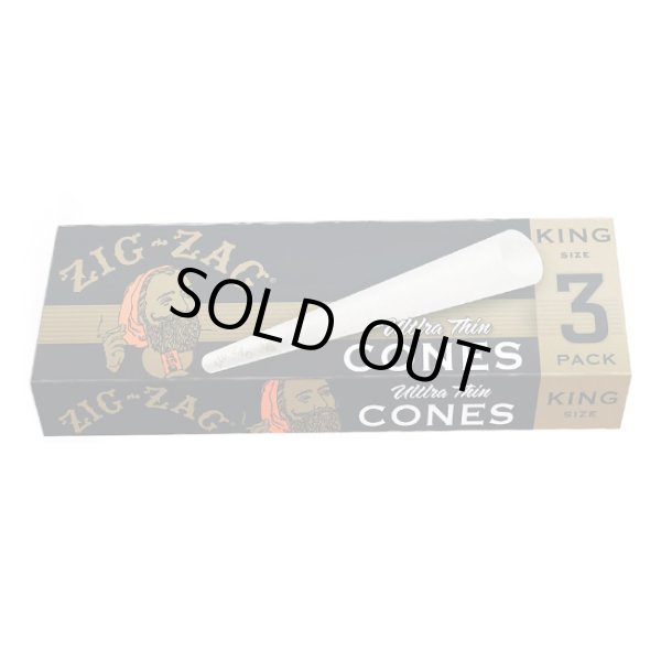 画像1: Zig Zag  - キングサイズ プレロールド コーン3本入り (1)