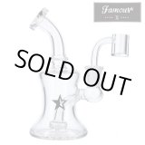 画像: Famous X - 6inch Bell Dab Rig ガラスボング