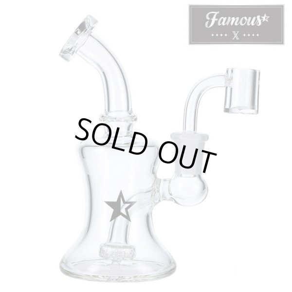 画像1: Famous X - 6inch Bell Dab Rig ガラスボング (1)