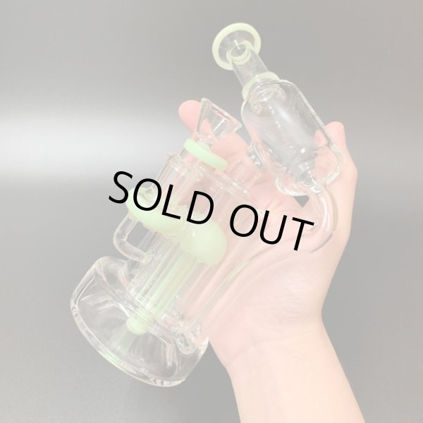 画像12: Pulsar - 7.5inch Sidecar Recycler Bong リサイクラー ガラスボング (12)