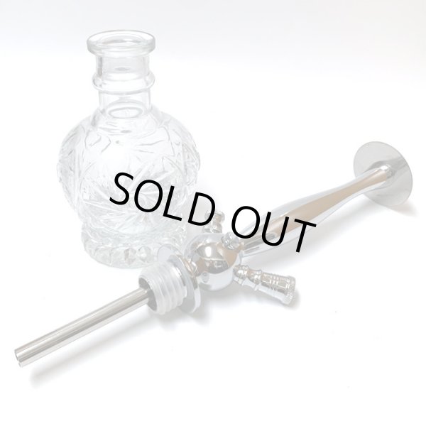 画像8: 【マルチホース可能】 MYA - Econo Thunder Hookah/ クリア  【 日本語説明書付き / シーシャ用 フーカー 水パイプ 】 (8)