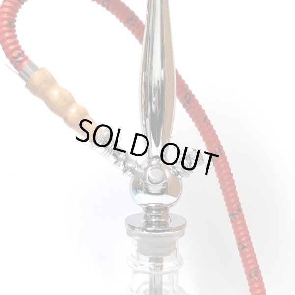 画像4: 【マルチホース可能】 MYA - Econo Thunder Hookah/ クリア  【 日本語説明書付き / シーシャ用 フーカー 水パイプ 】 (4)